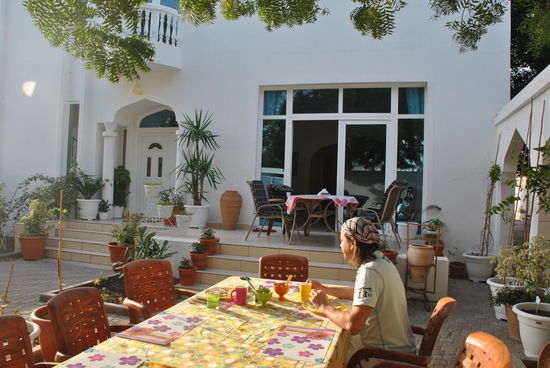 Frühstück bei Oliver in Muscat