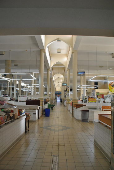 Markthalle für Obst und Gemüse