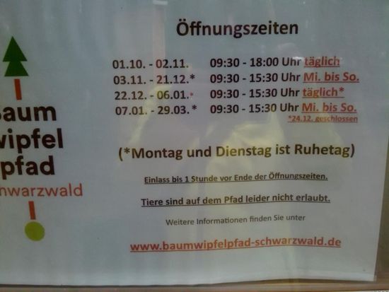 Pech gehabt.... falscher Tag