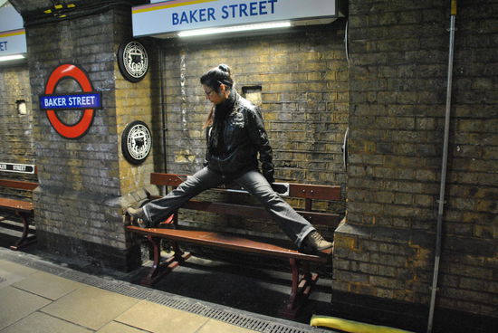"Winding your way down on Baker Street" (Gerry Rafferty)