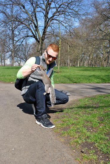 und dann geht es los mit der CHIPMUNK-SESSION