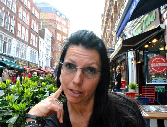 just another short break at "Bella Italia" Leicester Square before the evening grogram