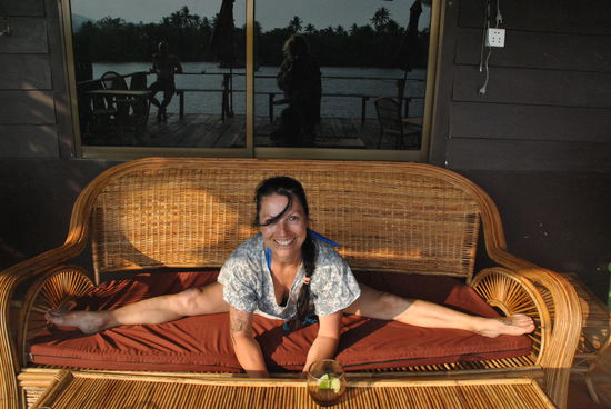 Manchmal brauche ich ein ganzes Sofa für mich alleine 