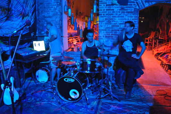 minimalistisches Schlagzeug