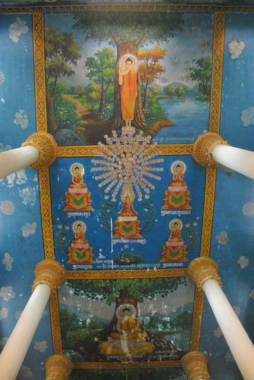 auch ein Blick zur Decke lohnt sich.