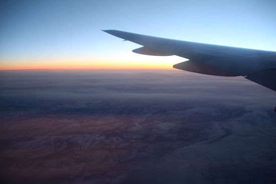 über viele Stunden dieser Ausblick