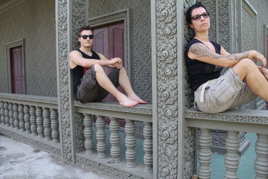 eine kleine Tempelanlage - ganz für uns allein