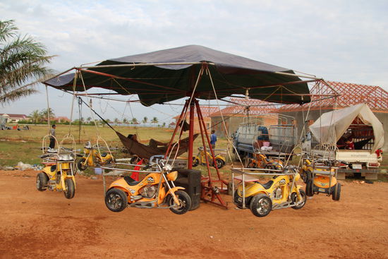 hier müssen die Kinder nicht streiten, wer auf welches Teil will