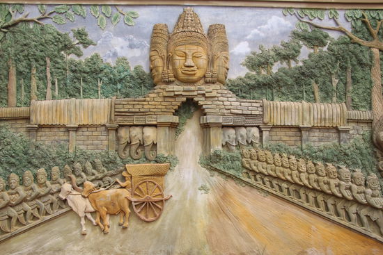 an einer unscheinbaren Hauswand gefunden