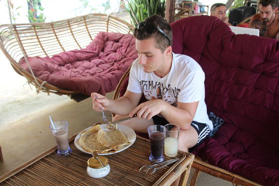 Crêpes, Café und Pastice 