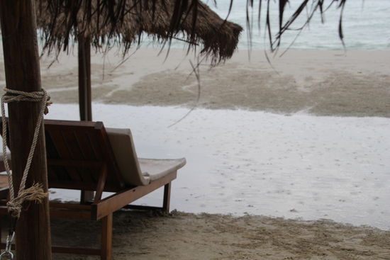 ja - es gab tatsächlich ein paar Regentropfen