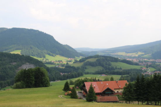 Sicht von der Talstation Unternberg