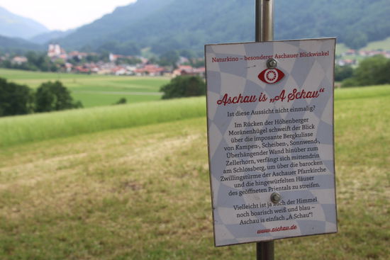 Aschau is "A SCHAU"
