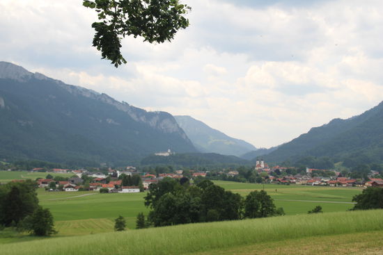 Blick auf Schloss Hohenaschau