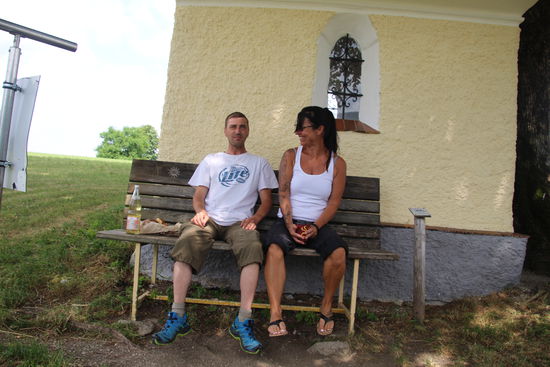 haha, hier baumelt nicht nur die Seele, sondern auch die Beine 