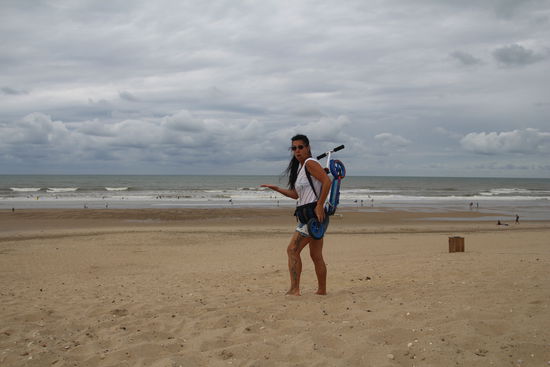 nur leider habe ich das falsche Sportgerät dabei