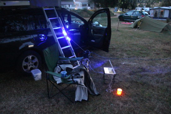 abendliche "Kommunikationsplattform" 