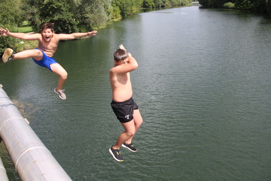 Maxime &amp; Lukas - sie sind Franzosen, aber sie haben das Schild noch nie gesehen 