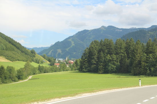 Sightseeing-Fahrt durch das Allgäu