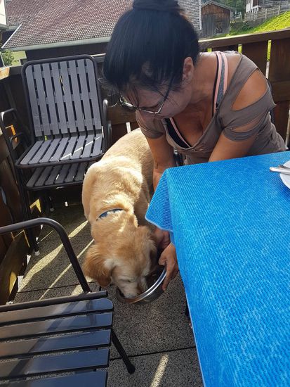 na ja, zu zweit haben wir dann auch "aufgegessen" :-/