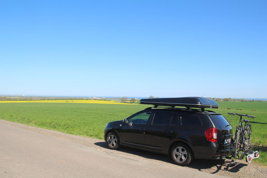 und: Radlträger hat gehalten 