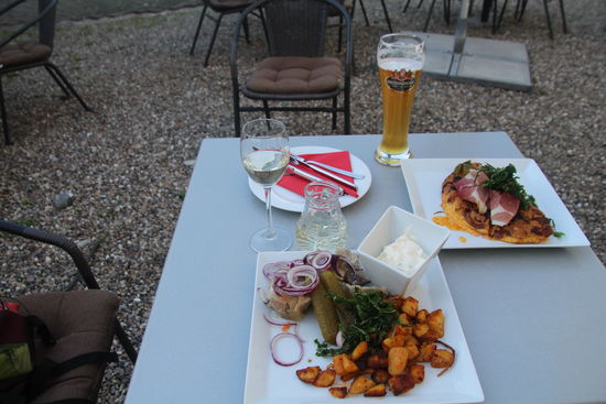 Abendessen Camping Niobe