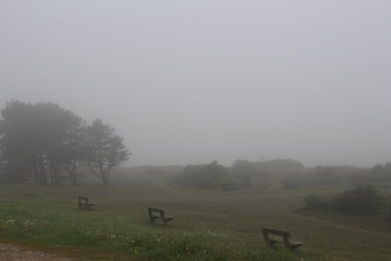 Ostsee verschwunden im Nebel