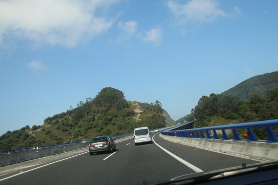 Heute fährt Ingo vor mir.