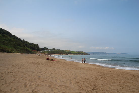 da oben auf dem Hügel parken wir.