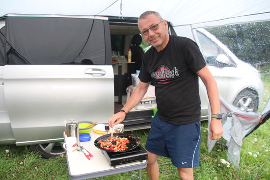 Frühstück mit Omelette