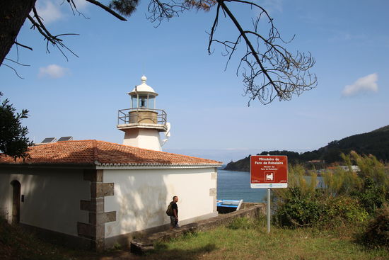 der Leuchtturm Faro de Robaleiro