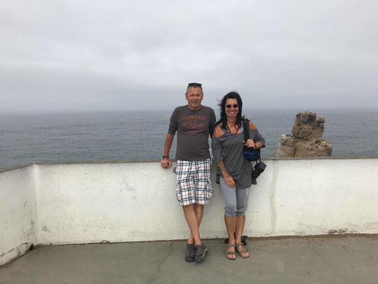 Beim Leuchtturm von Sagres angekommen.