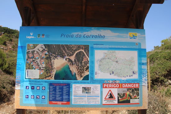 noch mal einen Algarve-Strand anfahren / anlaufen