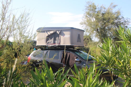 mein heutiger Schlafplatz