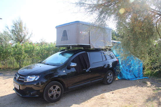 leider nur in "zweiter Reihe" zum Meer