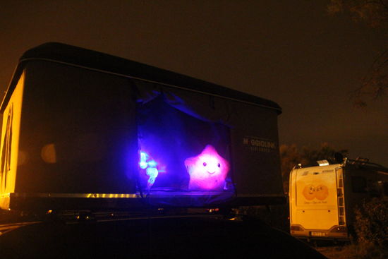 meine Maggi mit der nächtlichen Innenbeleuchtung