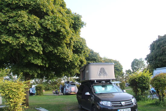 angekommen am Ufer der Saône