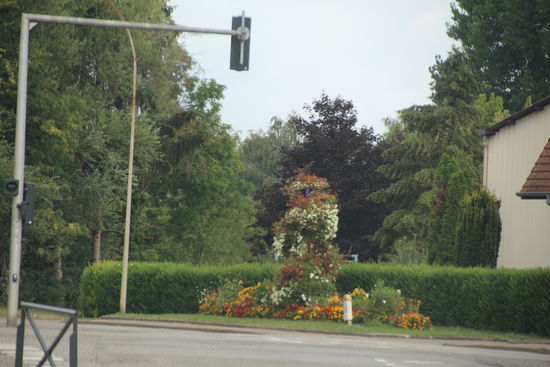 überall Blumen in den kleinen Städten