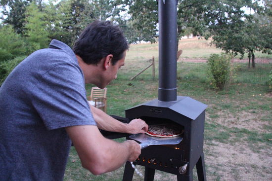 Xavier bei der Arbeit