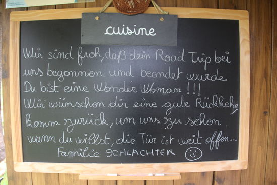 was für ein lieber Empfang in Wahlscheid