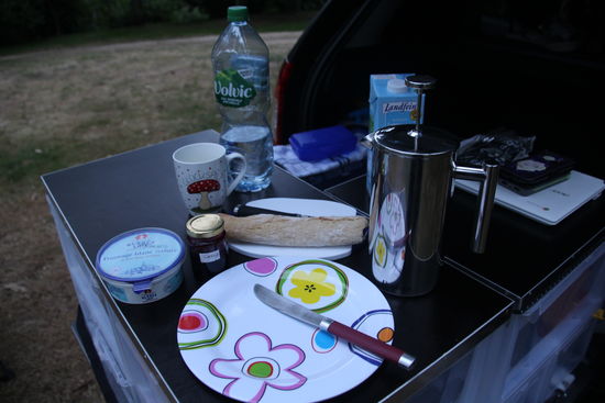 le petit-déjeuner - Frühstück