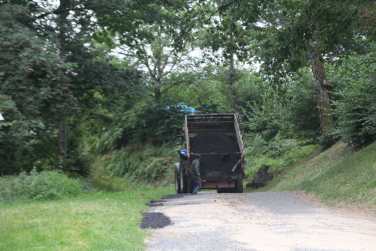 Straßenausbesserungsarbeiten - partiell - das reicht 
