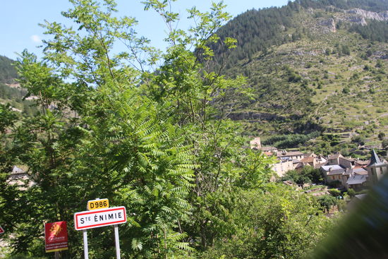 Start der Strecke durch die Tarnschlucht (Gorges du Tarn)
