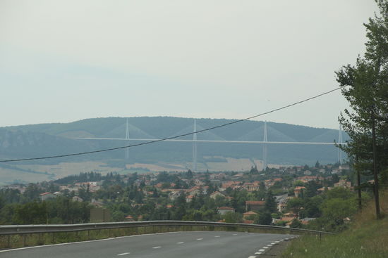 Viaduc de Millau. Leider keine schöneren Fotos.