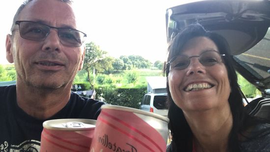 Welcome-Drink for two - Ingo ist angekommen!