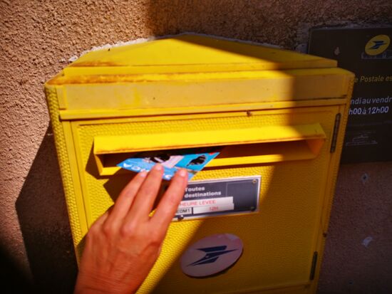 ... und bin gespannt, wie lange sie braucht: von den korsischen BERGen nach NürnBERG 