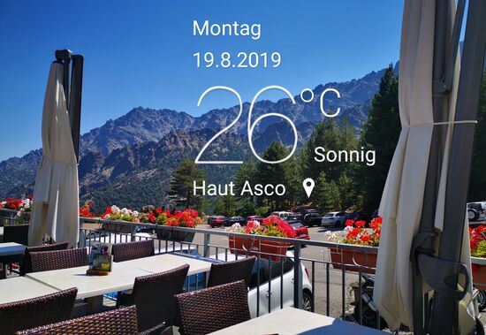 Eine Station des GR 20: "Le Chalet"
www.hotel-lechalet-asco.com