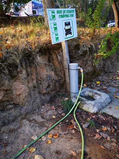 die Autowasch-Stelle