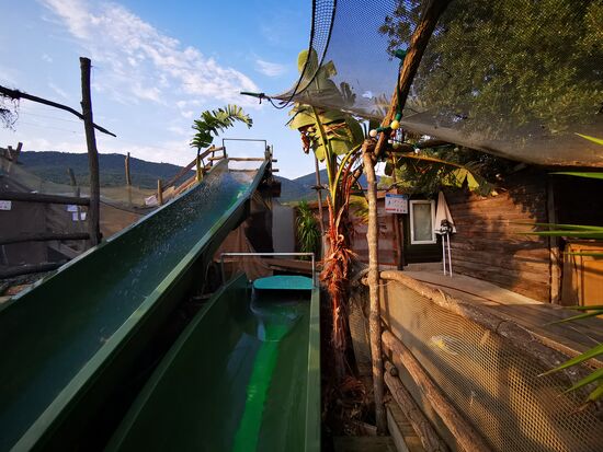 die Rutschen sind originell und genial