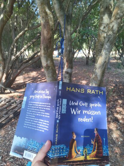 und dann eine Runde abhängen mit lustiger Lektüre